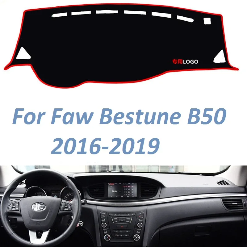 

Для Faw Bestune B50 2016 2017 2018 2019 Нескользящие приборной панели крышки коврик инструмент ковры автомобильные аксессуары