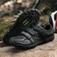 professional spd cycling cleat shoes mtb ultralight outdoor mountain bike sneakers racing road bicycle locking shoes size
