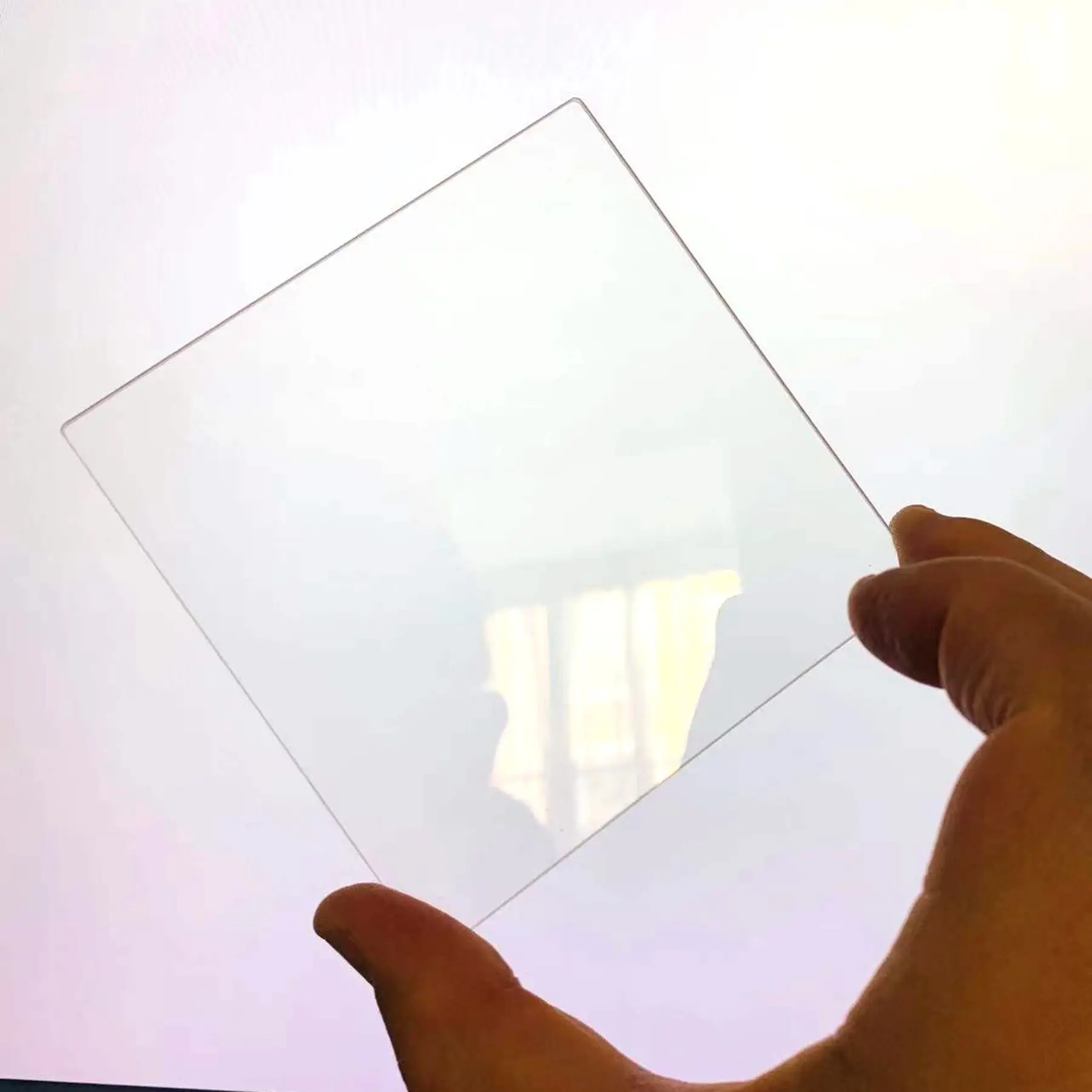 2 шт., кварцевые стеклянные пластины JGS2, х100х2 мм