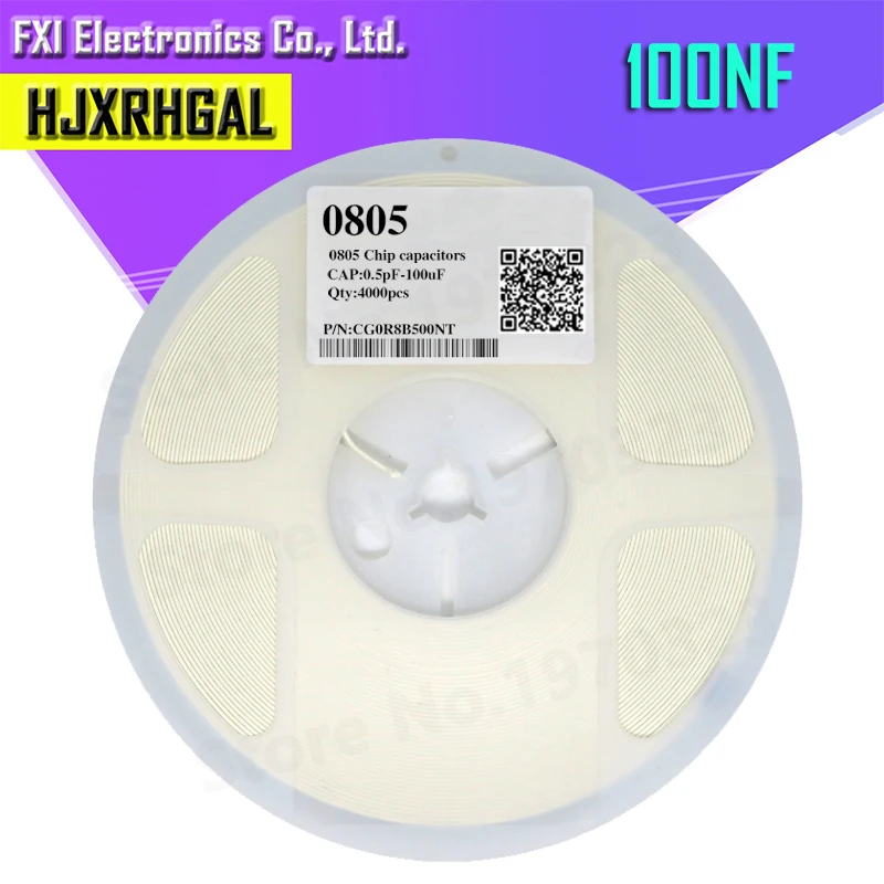 1 катушка 4000 шт 0805 smd керамический конденсатор 100NF igMopnrq новые оригинальные горячие продукты