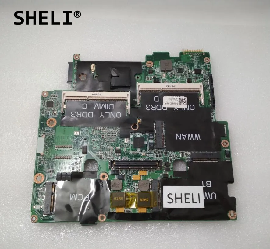 SHELI для Dell M6400 материнская плата 0U222F CN-0U222F U222F с 4 слотами памяти | Компьютеры и офис