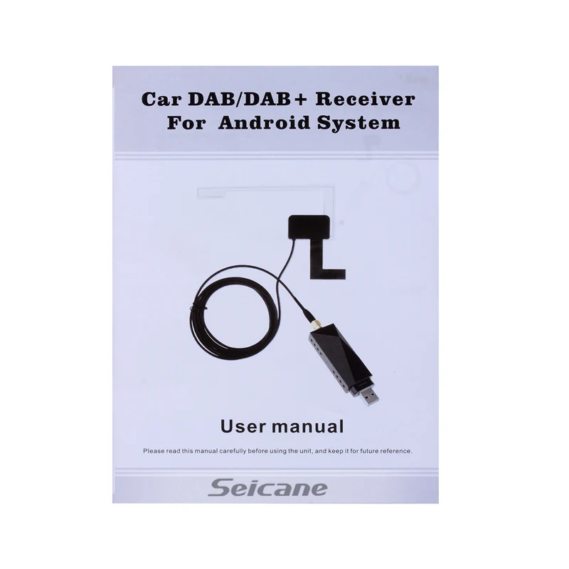 Цифровой радиоприемник Seicane портативный DAB звук + радио тюнер Android универсальный с