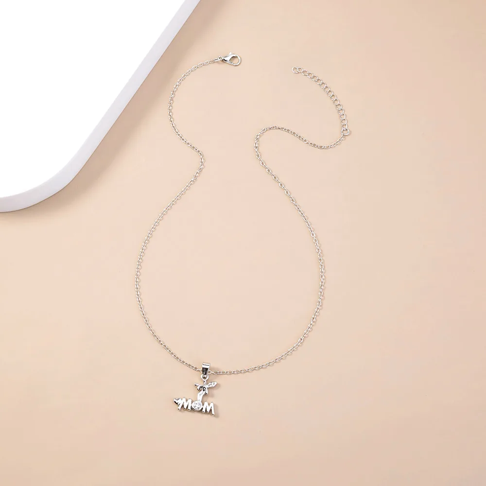 

Sterling Silver Zircon Pendant Collar Necklace Fashion Women Simple and Exquisite Jewelry Hip Hop Accessories Gift