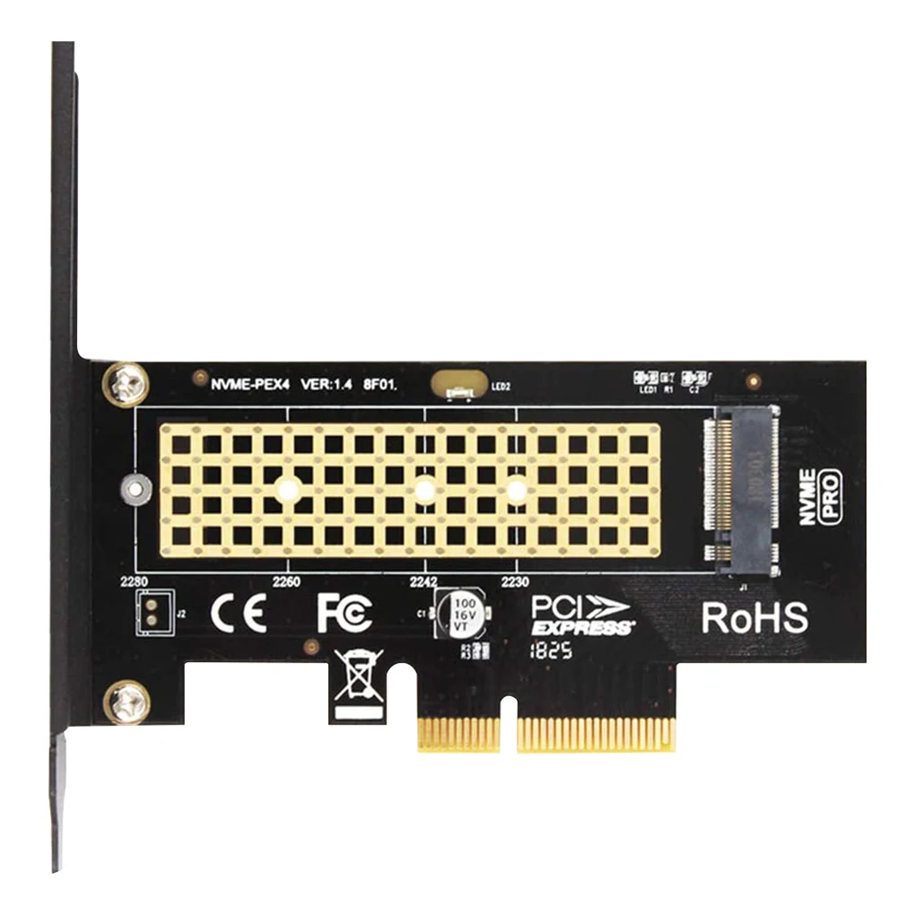 адаптер m 2 nvme ssd ngff к pcie x4 интерфейсная