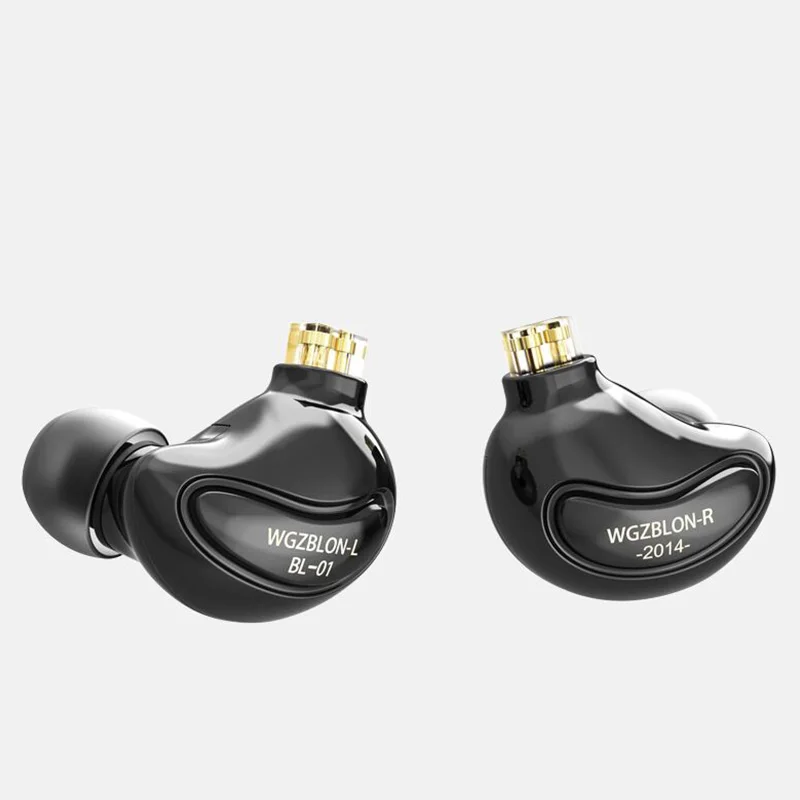 

NEW BLON BL-01 BL01 10mm Biology Fiber Diaphragm Driver In Ear Earphone DJ Running Earbuds Detachable 2PIN Cable BL-03 BL03 BL05