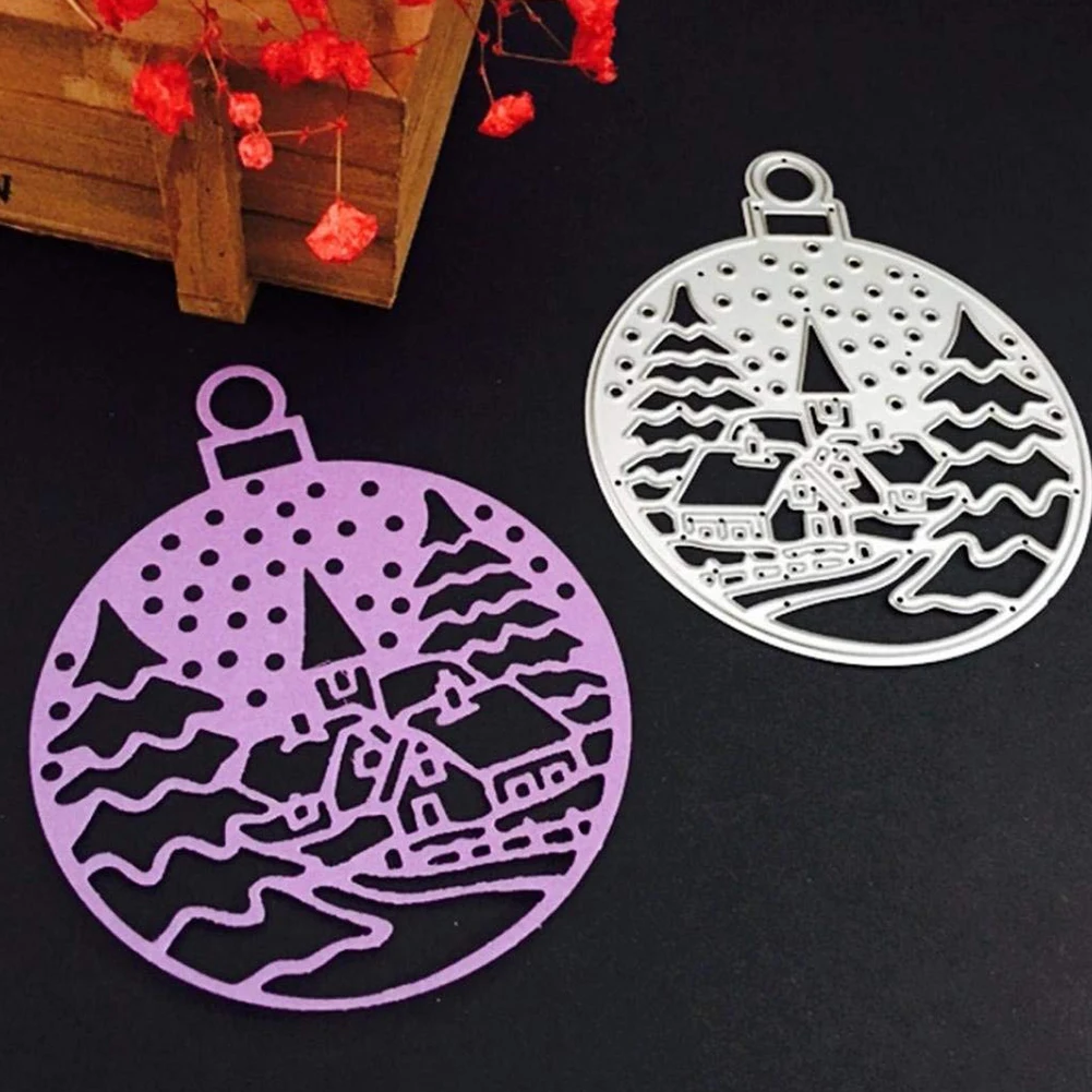 

Metal Cutting Dies Stencils Christmas Tree Carbon Steel Cutting Dies Stencil 3D Dies Stencils For Scrapbooking Embossing Cards