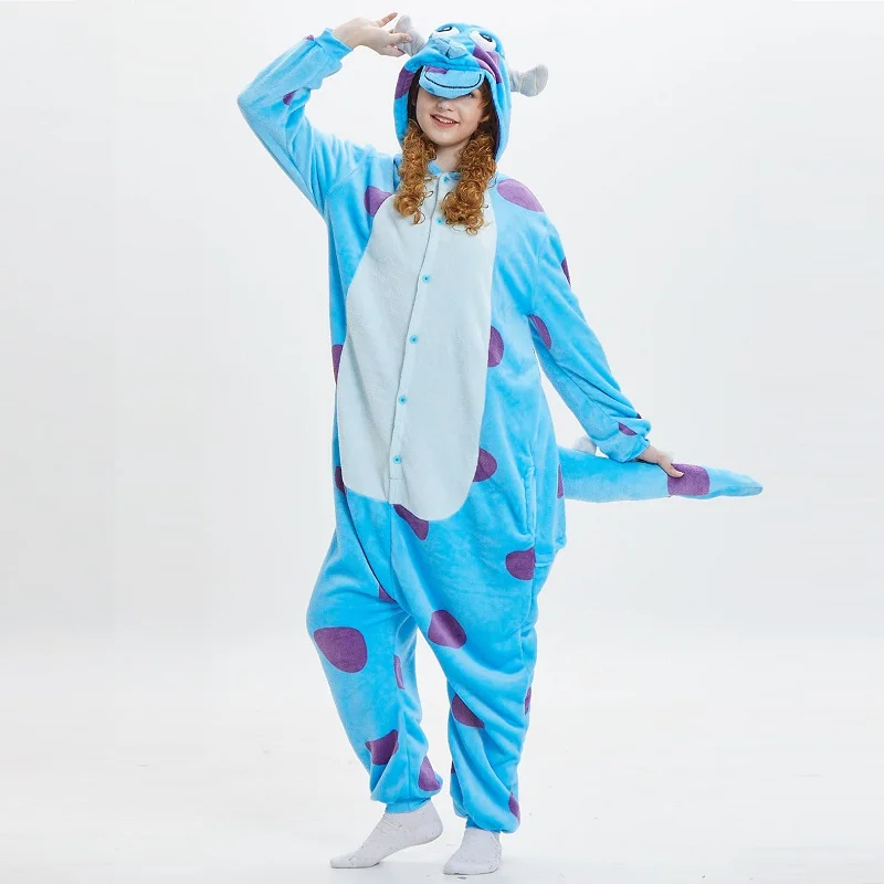 Пижама-комбинезон для взрослых monstruos university Kigurumi |