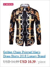 Прямая поставка camisa masculina мужская Повседневная рубашка с длинными рукавами и принтом Повседневная приталенная Мужская рубашка camisa social masculina