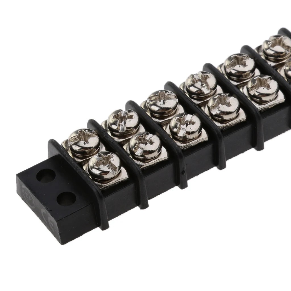 

10 Way Terminal Block Bus Bar Splits 1 Input to 10 Out for Marine Boat