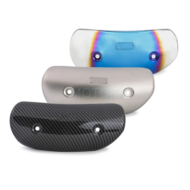 

Universal Motorcycle Exhaust System Heat Shield Cover Stainless Steel Anti-scalding Shell Z900 Z400 Muffler Pipe Guard Protector