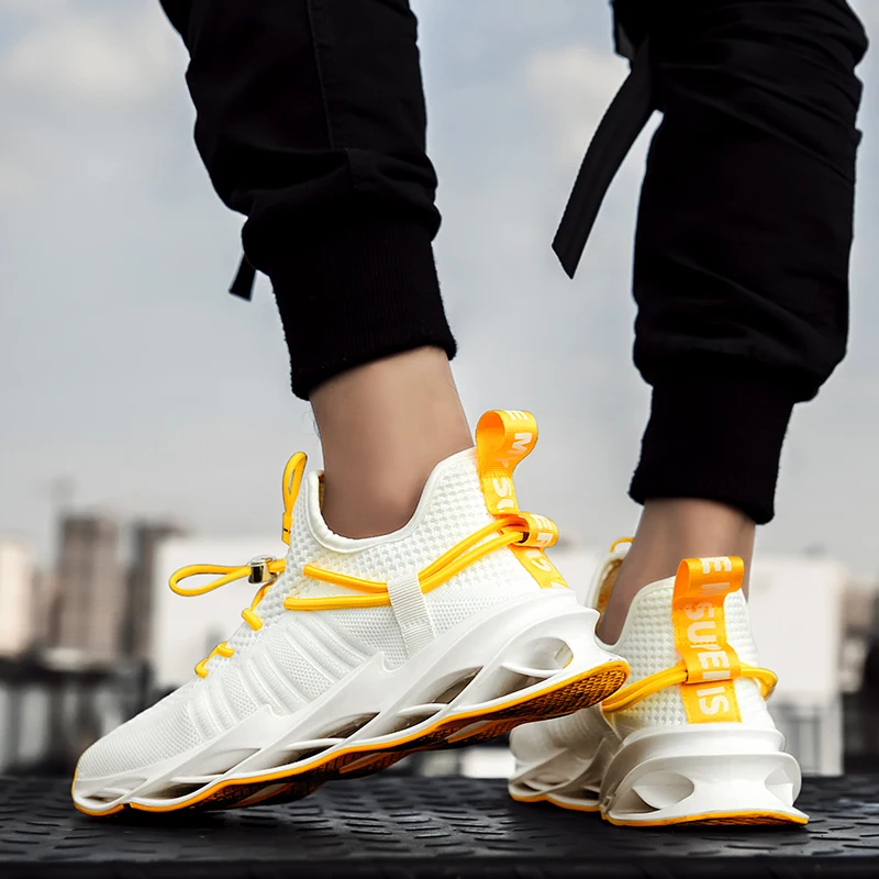 Кроссовки для мужчин обувь Blade спортивные кроссовки бега Модная дышащая