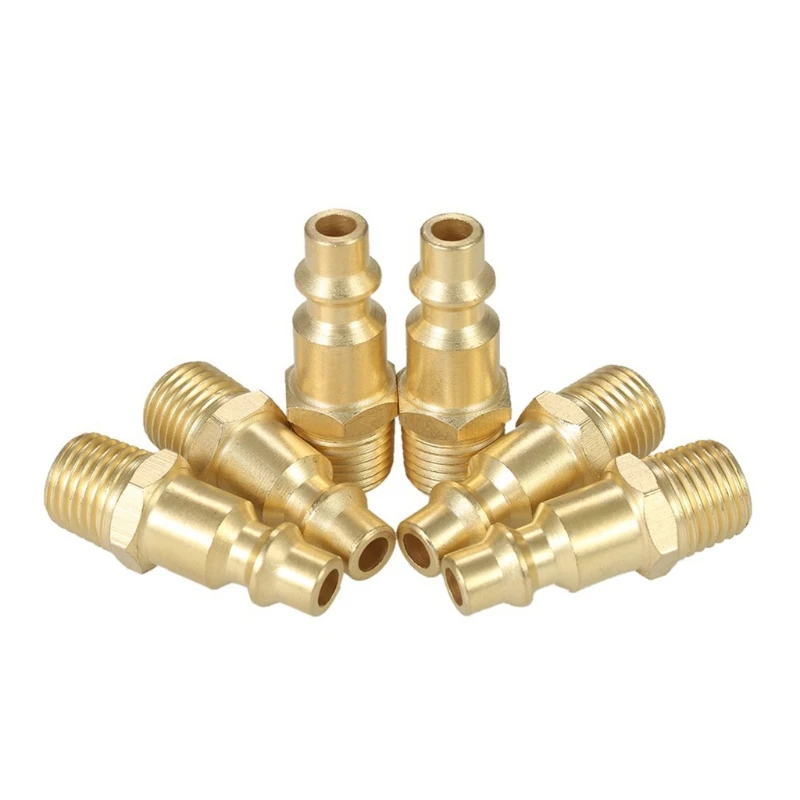 

14 pcs hardware connector 1/4 ``NPT quick connect air connector pneumatic female connector male insert 14 piece set