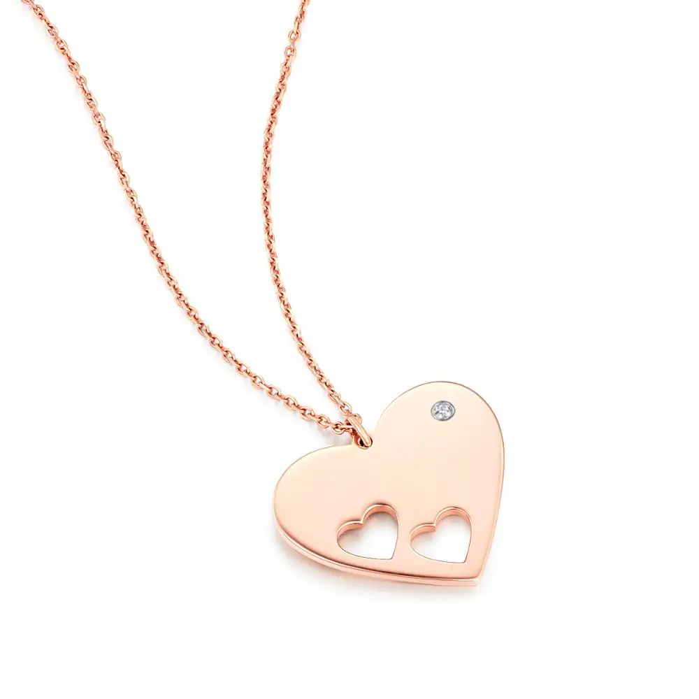 Comprare ZOCAI 18K Placcato Oro Collana Di Diamanti Del Choker Del Cuore Accessori Dei Monili Di Anniversario Di Matrimonio Di Compleanno Per Il Regalo Delle Donne Della Ragazza D06548