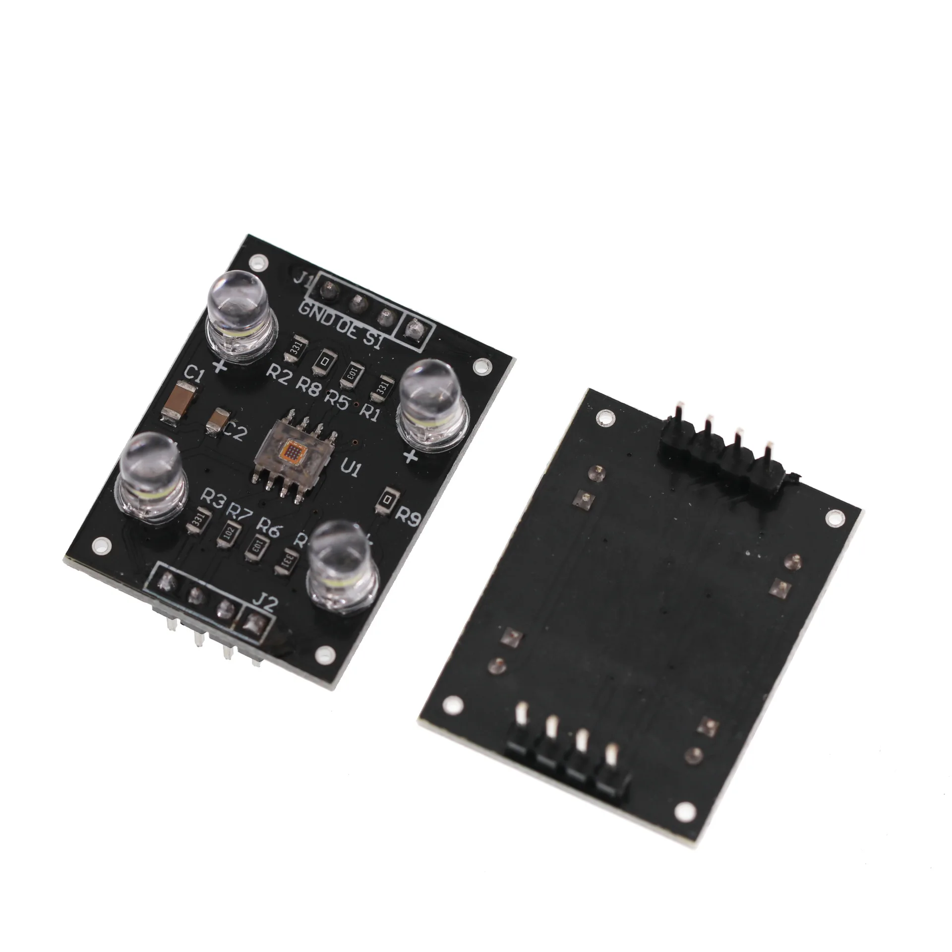 Датчик цвета TCS230 TCS3200 3 в-5 в модуль детектора датчика распознавания цветов вход В