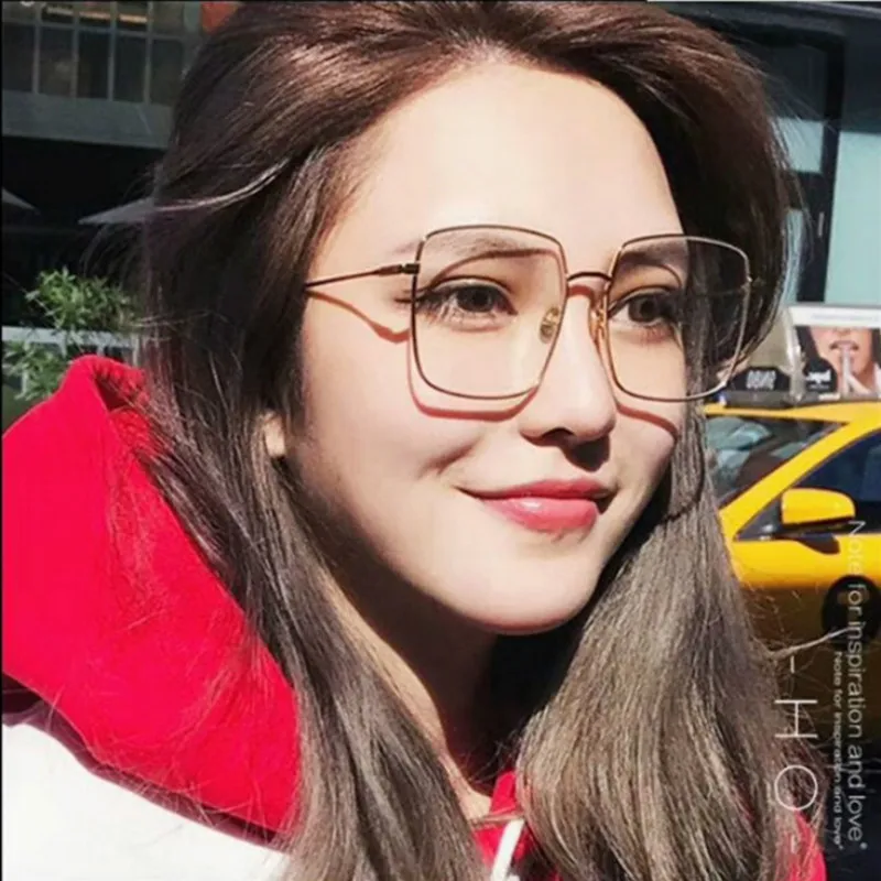 Женские винтажные очки большого размера d квадратная оправа оптические оправы