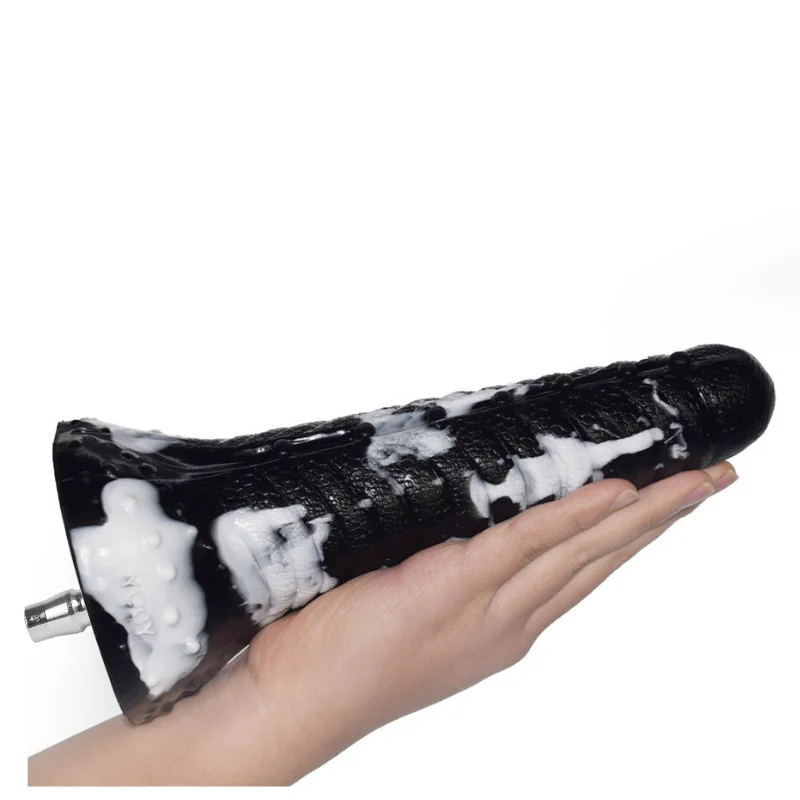 Большой фаллоимитатор 24 см для секс-машины уникальный дизайн стимуляция точки g