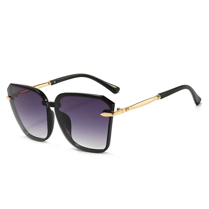 

Sunglasses Female Elegant Fashion Beach Sun Glasses Driving Eyewear For Women Personality Metal Frame Sunglasses UV400