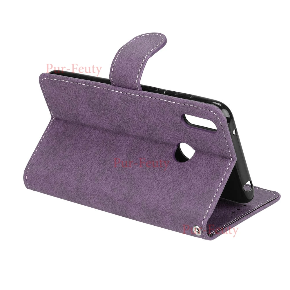 Флип-чехол с фоторамкой для Huawei Y 7 2019 DUB LX1 L21 кожаный чехол бумажником и подставкой