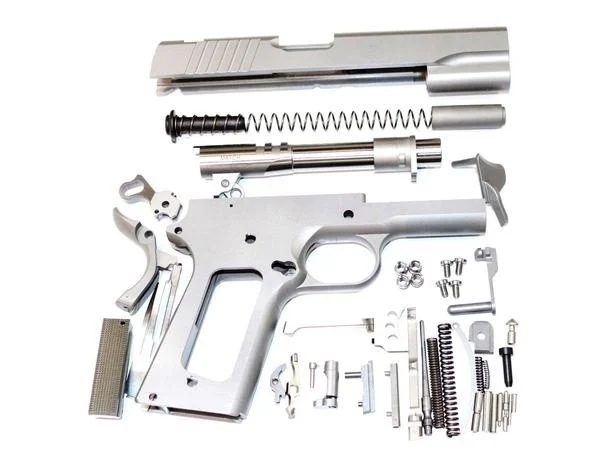 Новинка 1911 80% комплект для сборки 5 GI .45 ACP кованый 416R W/SSMOOTH захват NOVAK Втулка
