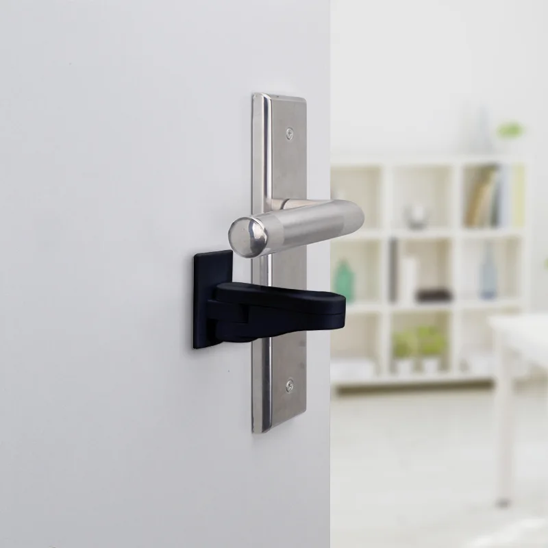 2 шт. многофункциональные фиксирующие дверные ручки для шкафов и ящиков|Дверные