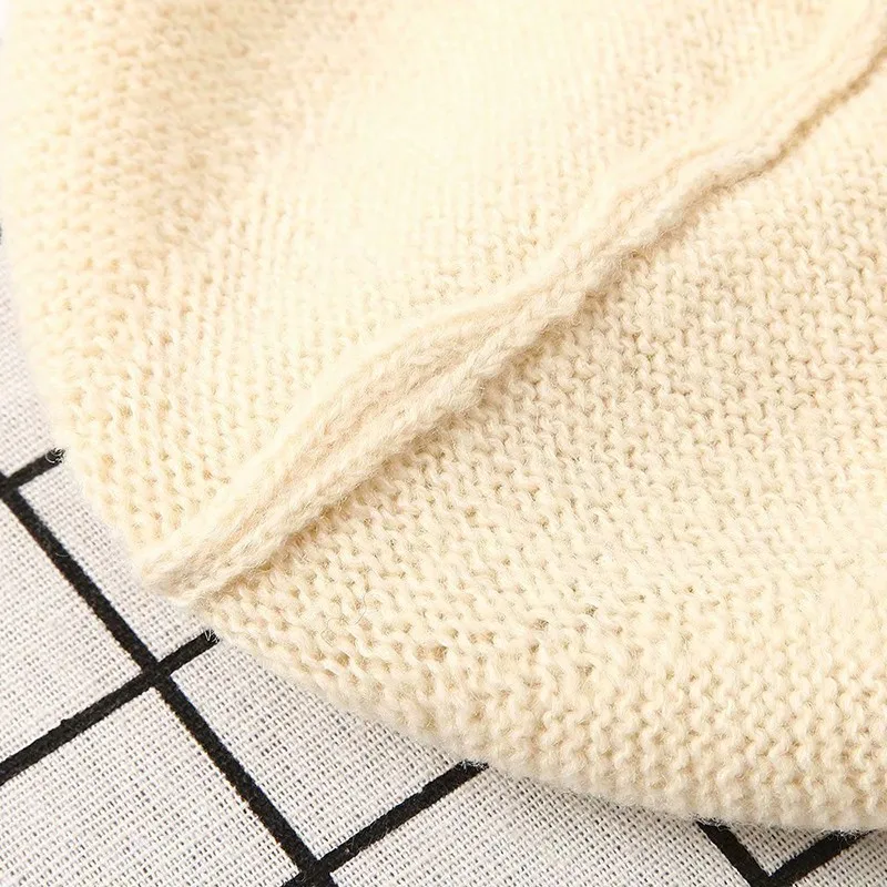 

Artsnie winter 2020 warm hats women vintage casual cotton sweet beanie hat unisex multi colors hats female