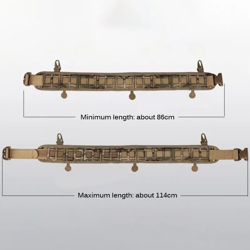 

Tactical Belt Army Combat Molle Belts Quick Release Tactical Belt Fashion Men Canvas Waistband Outdoor Hunting Accessories