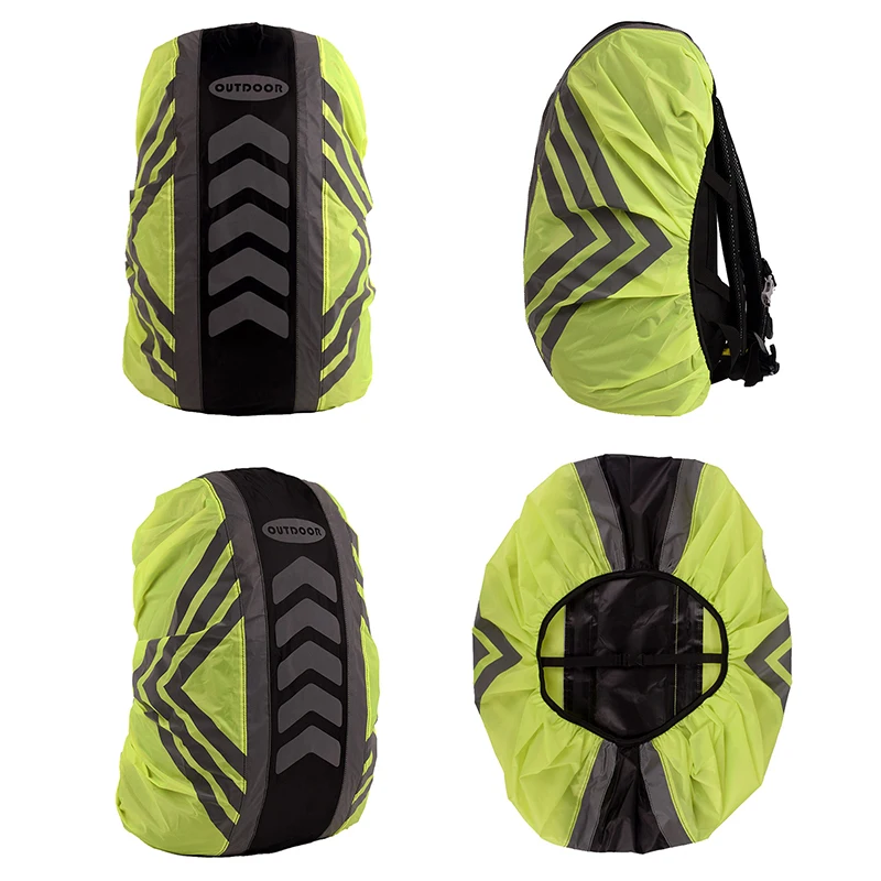 Waterproof Rain Cover Reflective Backpack Rainproof Sport Bag Dustproof Covers for Cycling Climbing Rucksack | Спорт и развлечения