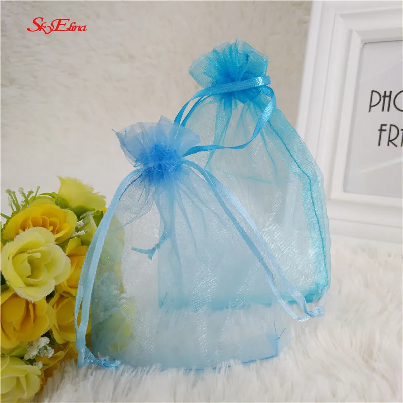 10*15cm/11*16cm Gauze Lace Gift Bags Jewelry Parcel Packaging Accessories Wedding Party Decoration Favor Bag 7zSH312 | Дом и сад