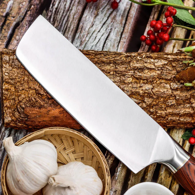 Высшее качество 9Cr18mov Nakiri кухонные ножи Razuo острый шеф повара нож для нарезки