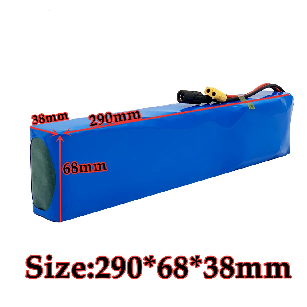 

2021 new 16s2p 60V 18ah 1000W lithium battery is suitable for electric wheelchair and electric bicycle battery XT60 plug