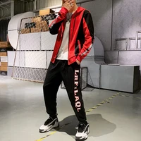 tracksuit for men two pieces jogging hooded trainning suits for men basketball tuta sportiva uomo men set fashion winter hh50tz
