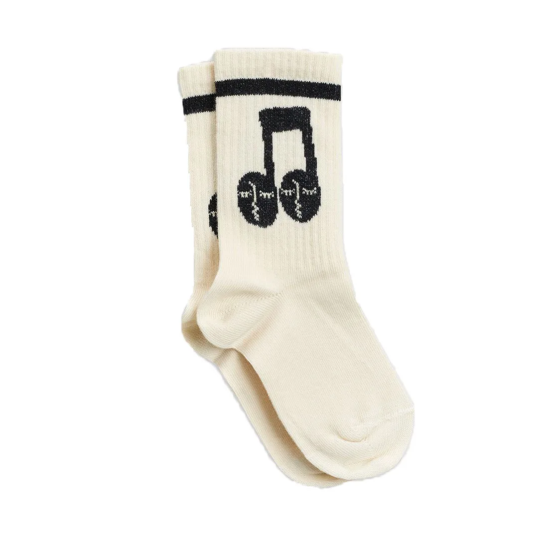 

Pre-sale Children's Cotton Tube Socks Boys and Girls Musical Note Socks Simple Baby Cotton Socks