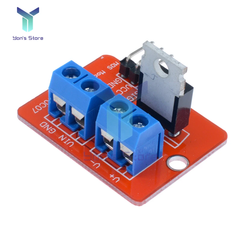 2 шт. верхняя кнопка MOSFET IRF520 модуль драйвера для Arduino ARM Raspberry pi Плата расширения