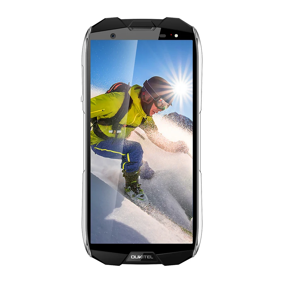OUKITEL WP5000 IP68 водонепроницаемый смартфон Android 7,1 Helio P25 Восьмиядерный 6 ГБ ОЗУ 64 Гб ПЗУ 5200 мАч 9 В/2 а мобильный телефон