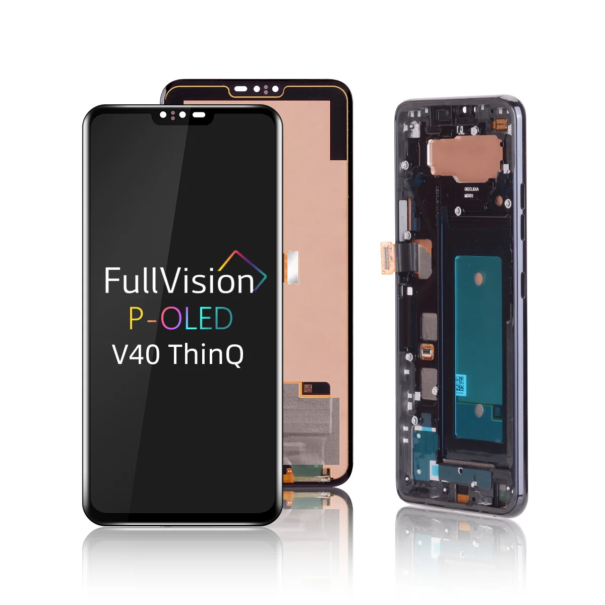 Оригинальный 6 5 &quotЖК дисплей для LG V40 ThinQ ЖК + кодирующий преобразователь