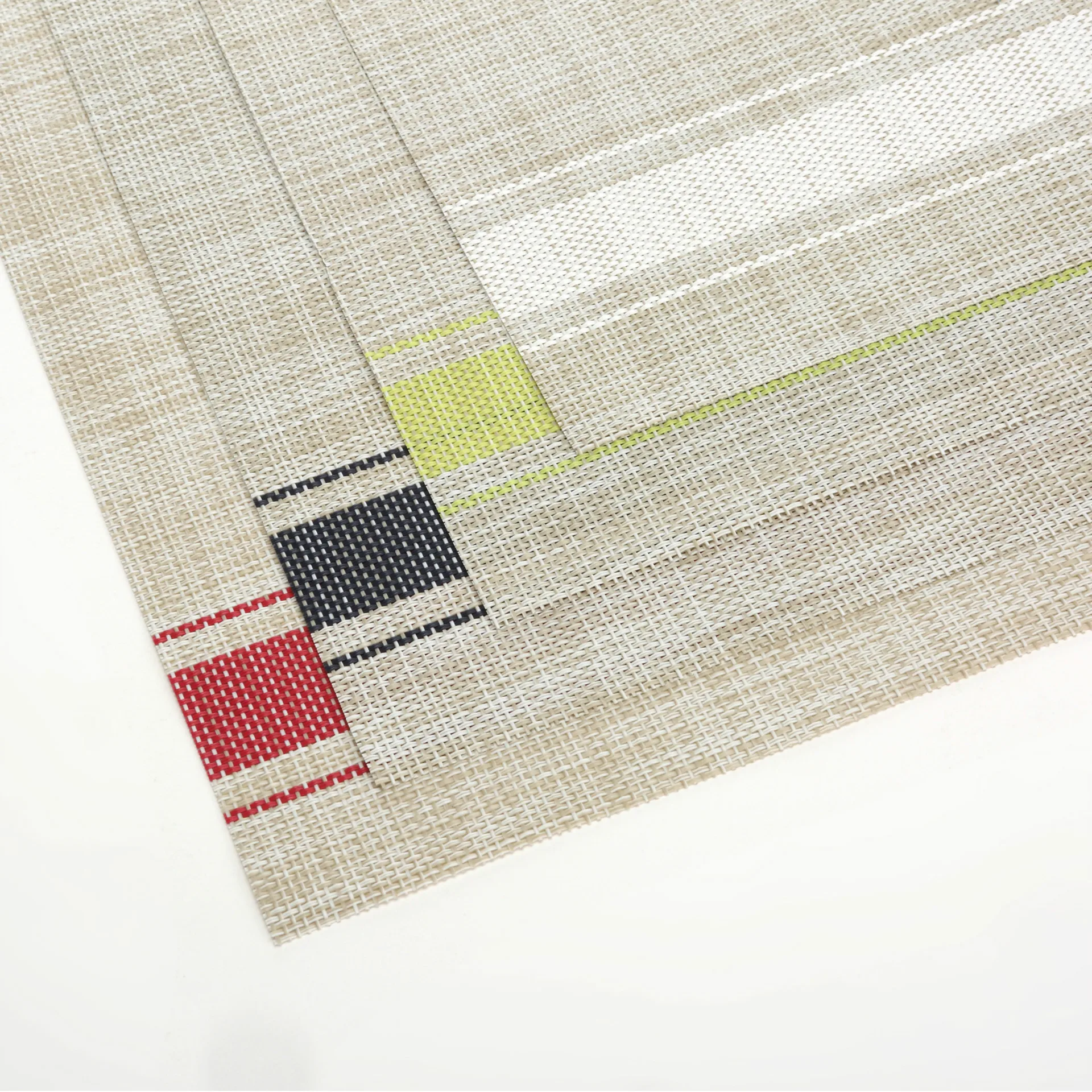 4 шт./компл. Современная свежая подстилка из ПВХ коврик для обеденного стола