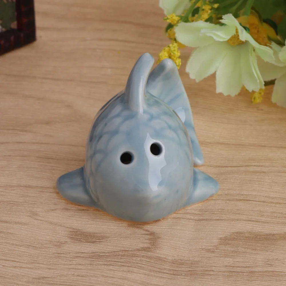 1 пара милая керамическая бутылка для приправ в форме рыбы набор шейкеров соли