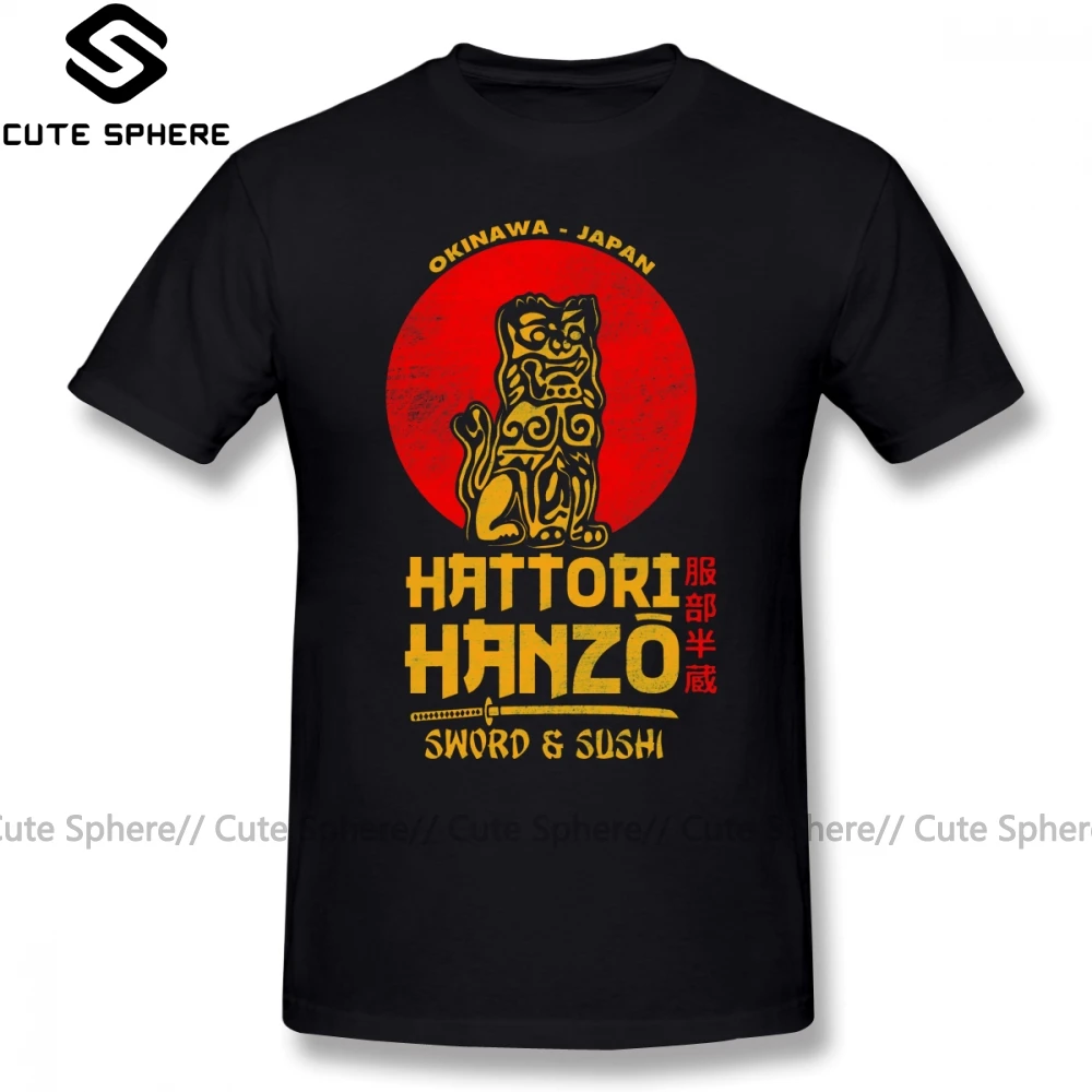 

Hanzo T Shirt Hattori Hanzo T-Shirt Funny Men Tee Shirt Graphic Short Sleeves 100 Percent Cotton Big Fashion Tshirt