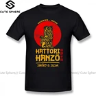 Забавная Мужская футболка Hanzo с короткими рукавами, 100 хлопок