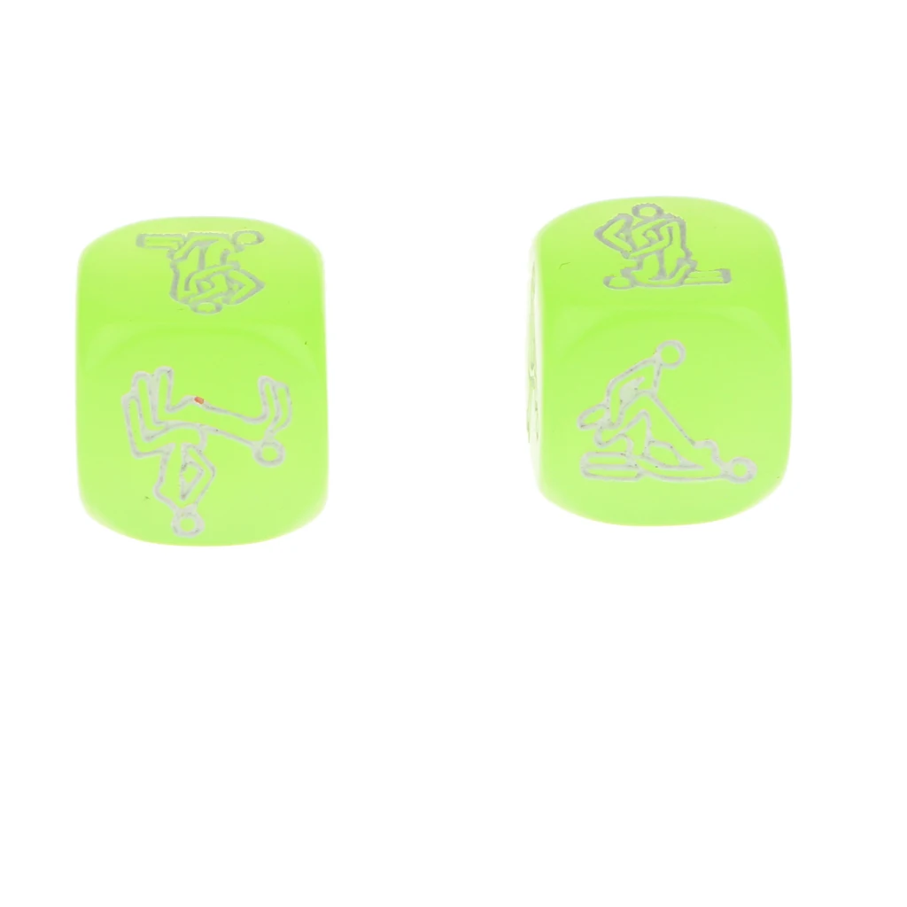 Взрослый секс светящаяся игральная кость игра любовь азартные игры Романтика