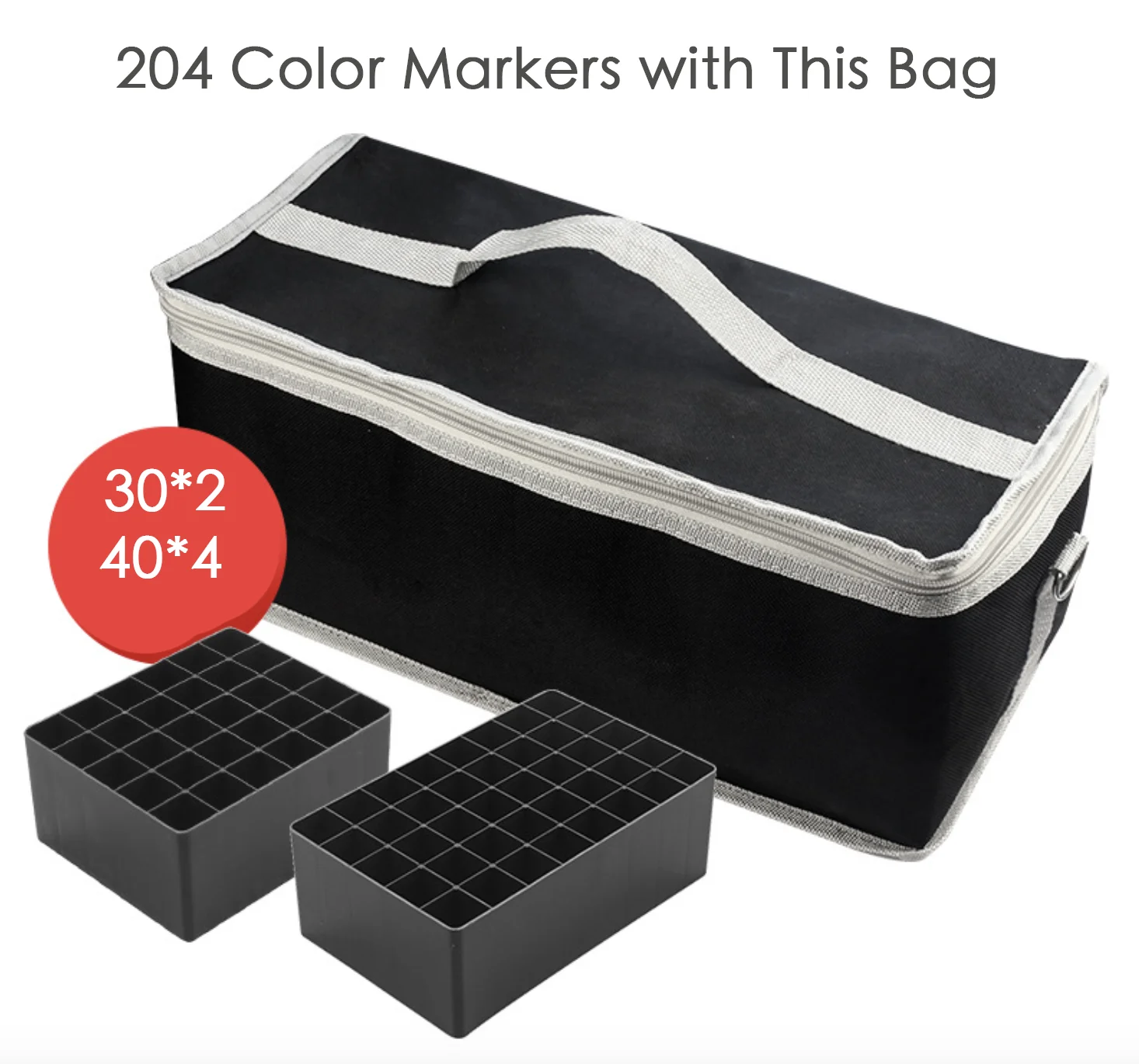 Tanie Zestaw Markerów 204, Końcówki Z Obu Stron Markery Artystyczne, Markery Szkicowe Do Rysowania Szkicowanie Tworzenie Kartek Ilustracje Markery Artysty