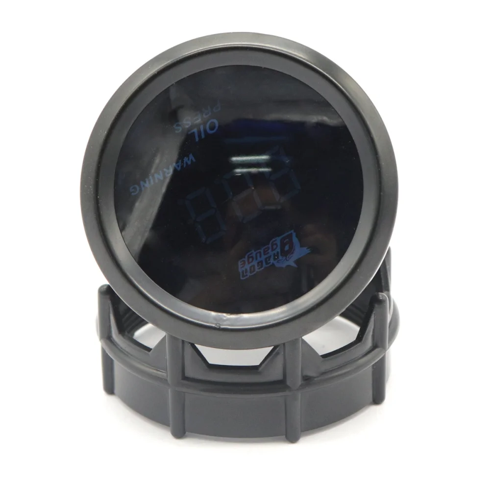 

Universal 12V 2Inch 52mm Digital LED Turbocharger Boost Meter Gauge for Auto Car -14 to 29 PSI With Warning Light (Red LED)