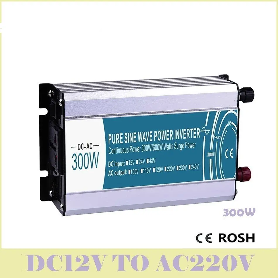 300W Input DC48V to AC220v Output Pure Sine Wave off Grid Tie Inverter converter solar power MKP300-482 USB Output 5V 500mA
