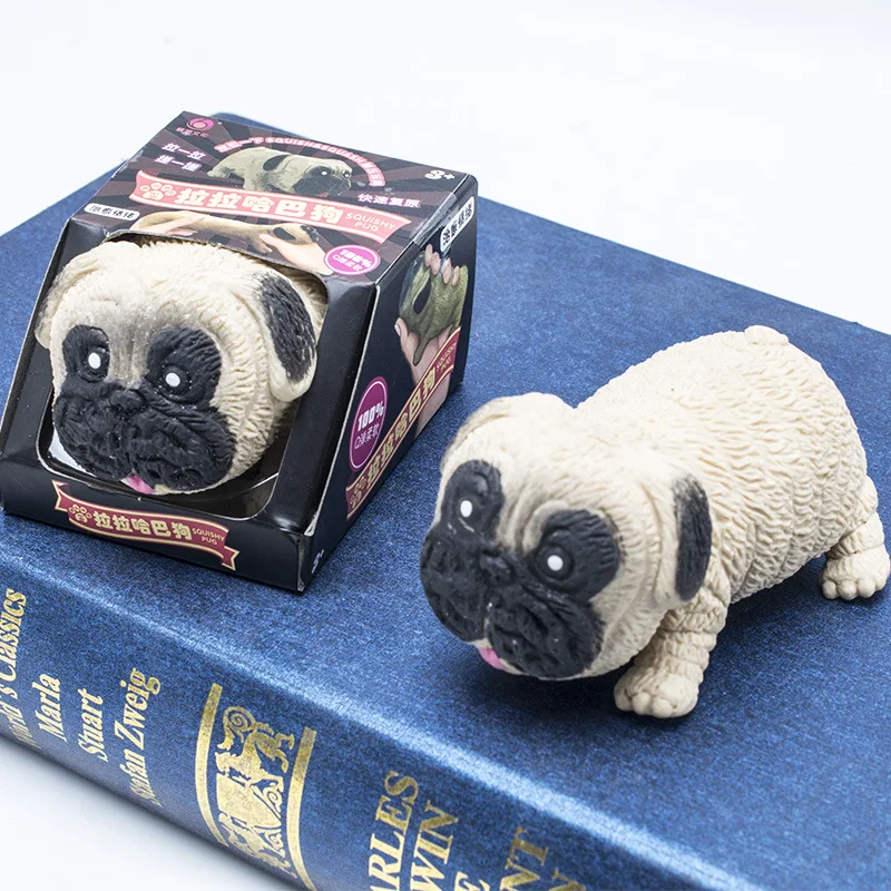 

Creative Decompression Dog Toy Pinch Music Elastic Stretch Deformation Pat Dog Vent Toys