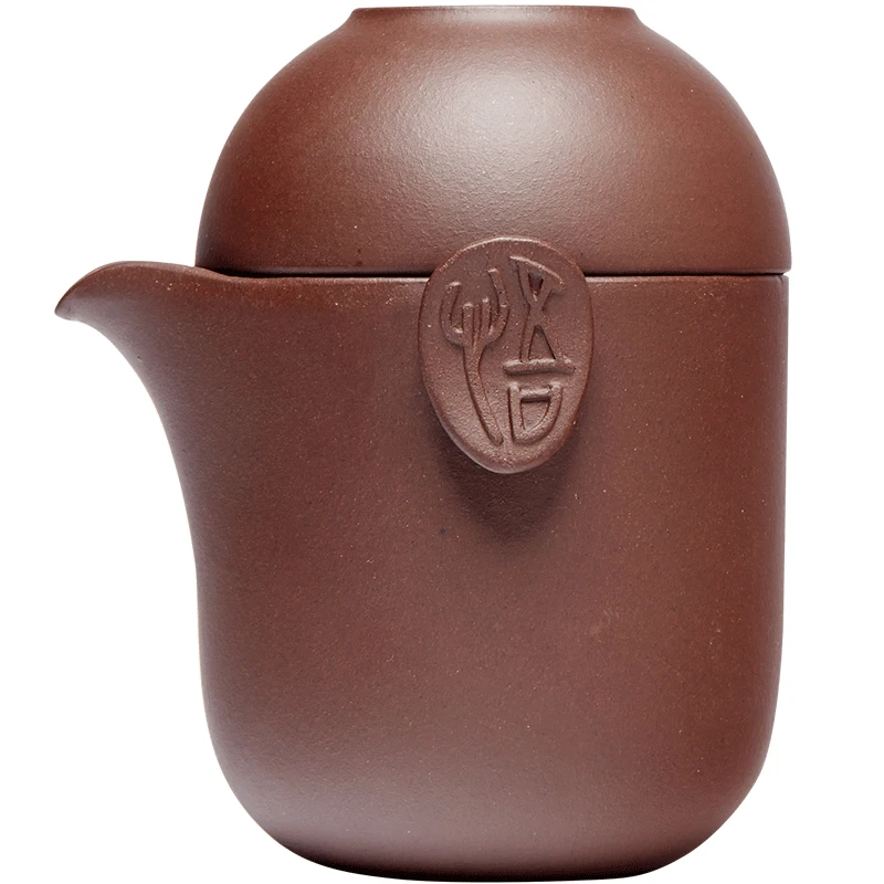 

Zisha Zini express cup, one pot one cup, outdoor single hand tea cup, portable travel kungfu tea set