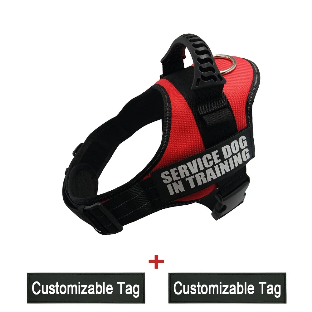 Персонализированная шлейка для собак светоотражающая Регулируемая рукоятка
