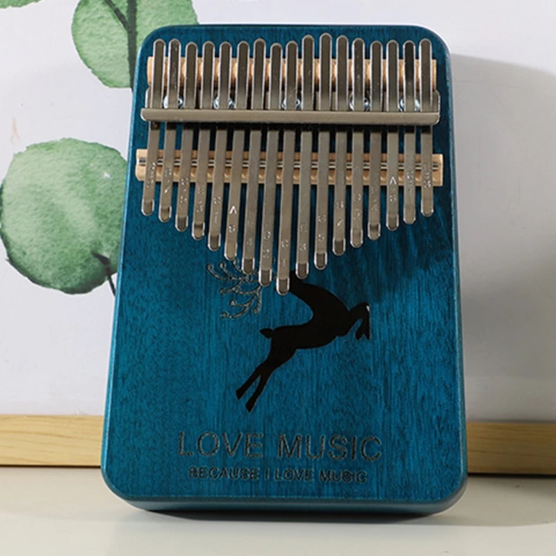 

Kalimba Thumb Piano 17 Keys, Portable Finger Piano