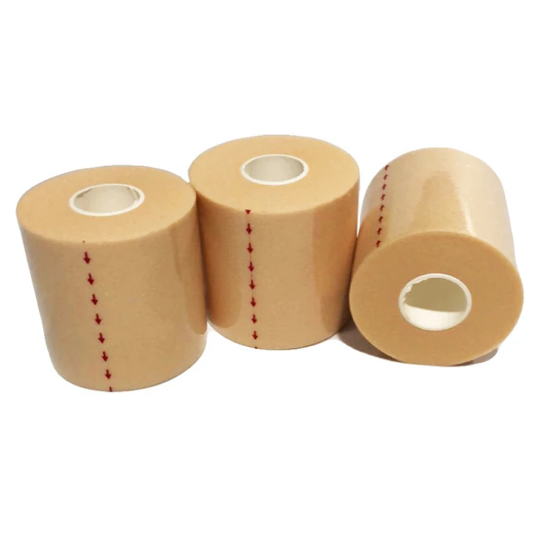 1roll skin 7 см X 27 м подобертывание пены лента пены спортивные ленты PU клейкий бинт грунтованная кожа мембрана Водонепроницаемая искусственная пена спортивная повязка - Цвет: 1roll skin