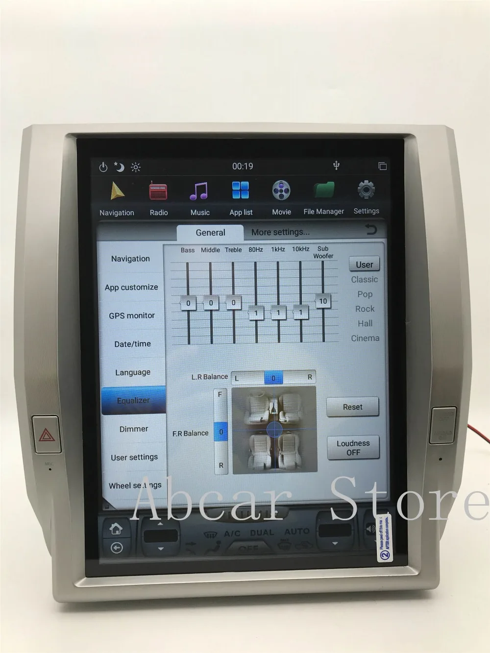 12,1 ''Tesla стиль Android 8,1 автомобильный dvd-плеер gps навигация для Toyota tundra 2011- PX6 стерео Мультимедиа радио рекордер