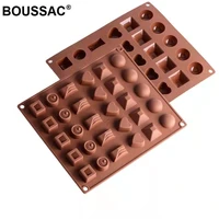 silicone chocolate mold baking pastry utensil confectionery form for candies cheese kitchen small items and bakery accessories
